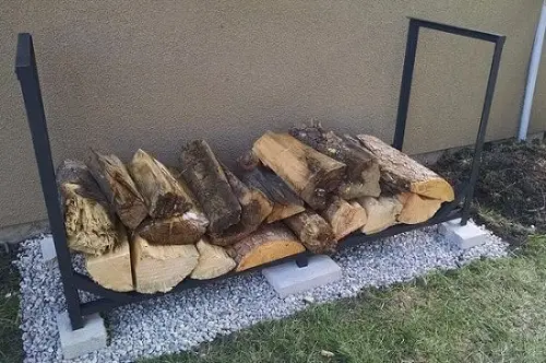Aluminum Firewood Rack
