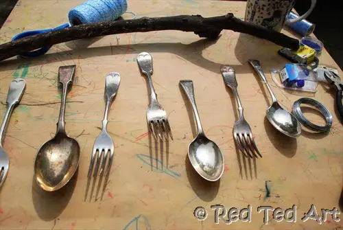 DIY Cutlery Wind Chime
