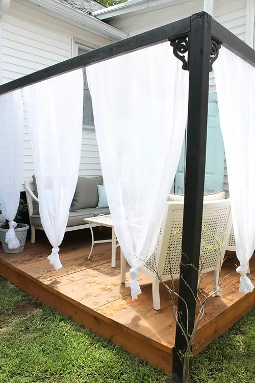 Diy Simple Outdoor Cabana