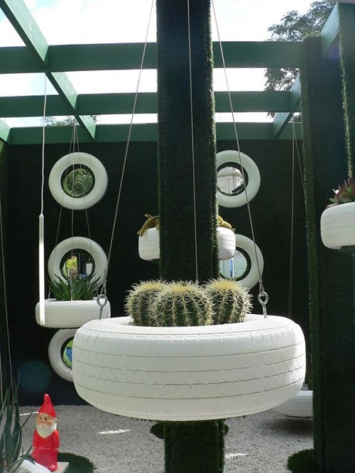Observe These Tyre Gardening Ideas 23