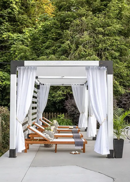 DIY Pergola Cabana