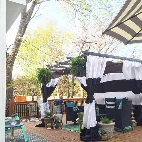 DIY Cabana Deck