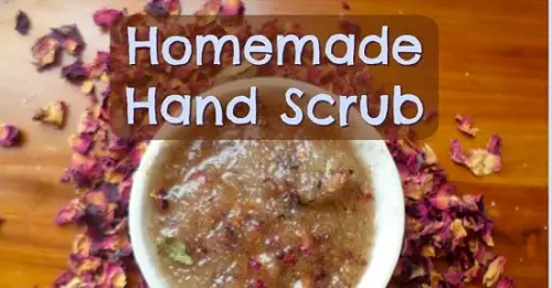 Dried Rose Petals Gardener's Hand Scrub 7
