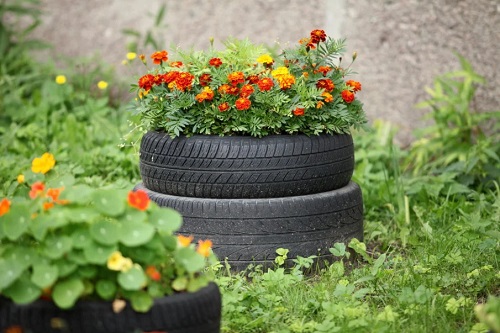 Tire Garden Ideas You Must Look At 10