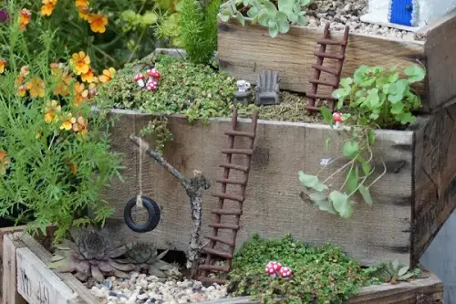 Fairy Clay Ladder