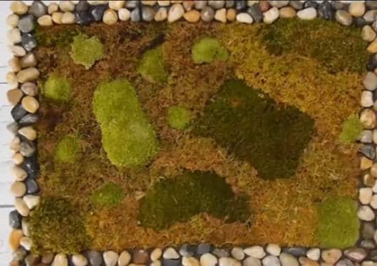 Easy To Make Moss Bath Mat