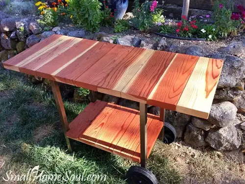 patio cart diy idea
