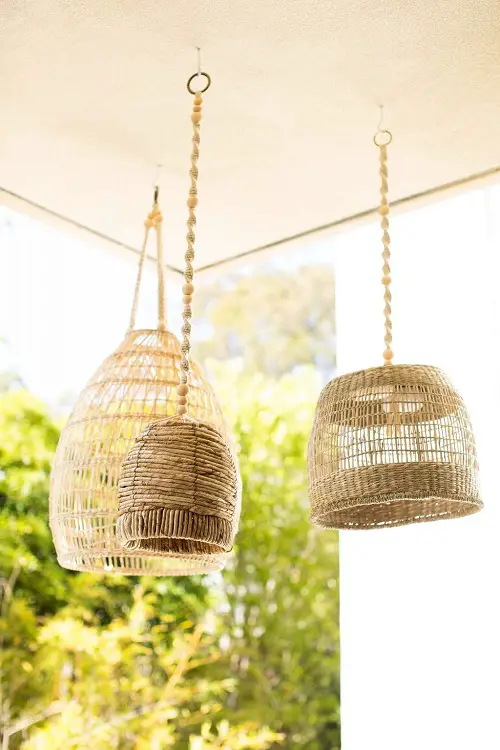 basket lanterns ideas