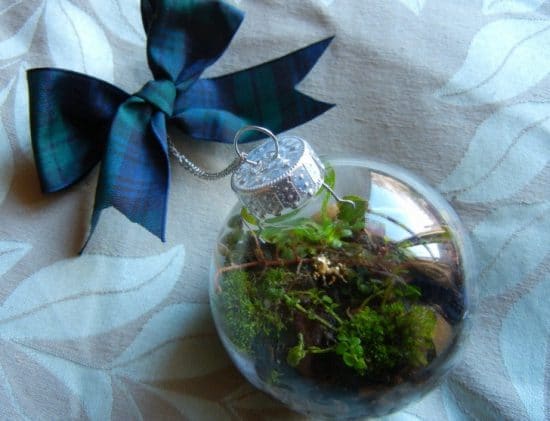 DIY Terrarium Christmas Ornament