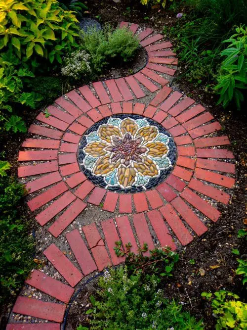 DIY Garden Walkway Ideas 23