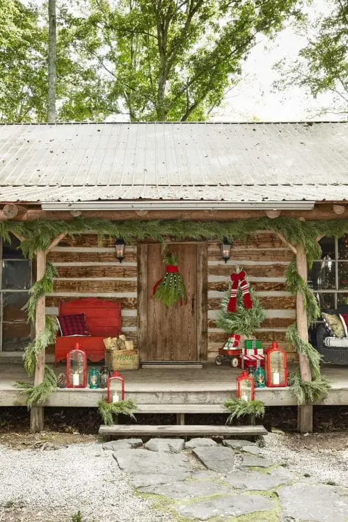 Door Decor with Christmas Charm