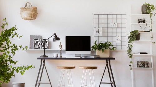 Indoor Plant Home Office Ideas 6