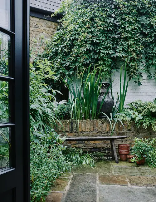 small garden in Stone Floors and Dense Leaves
