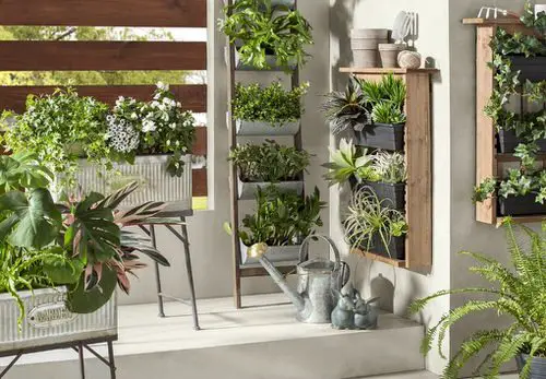 Standing Tall ladder planter ideas
