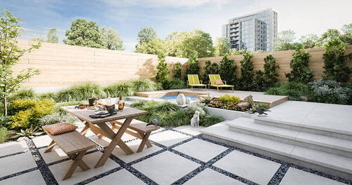 Small City Garden Ideas in city