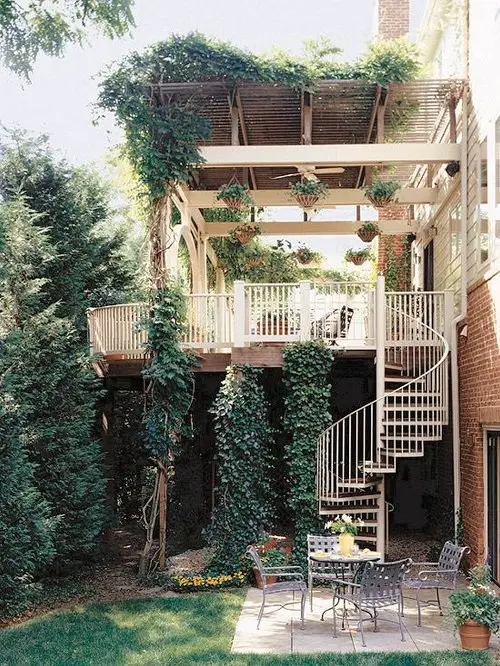 Beautiful Dreamiest Raised Deck Garden