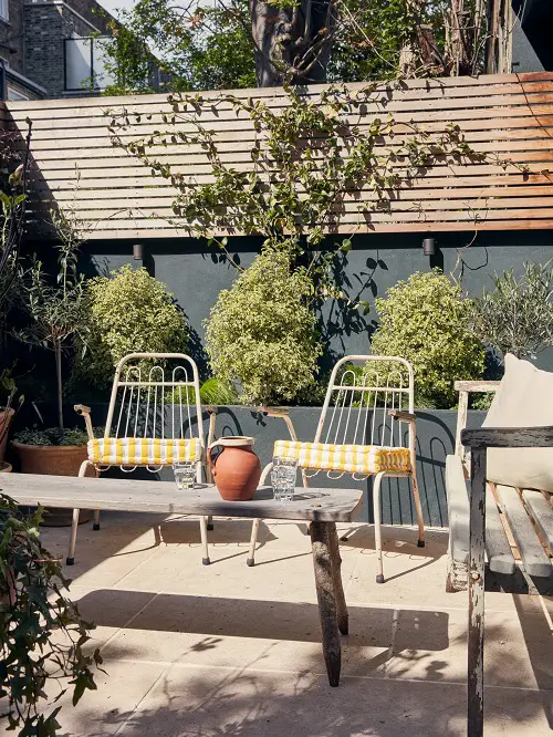 Privacy Garden in small place