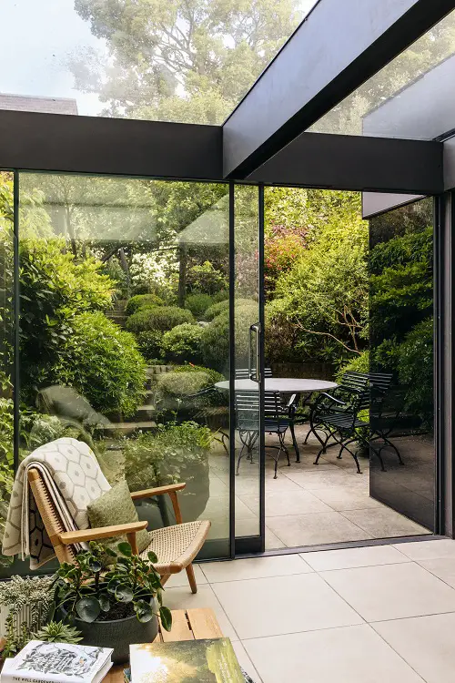 Lush Garden with Sitting