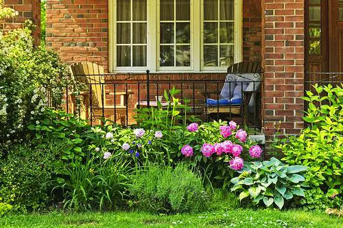 Porch Decor Idea with Plants 6
