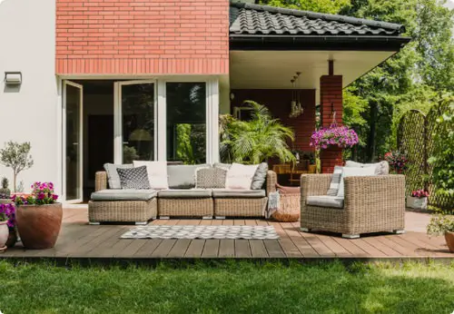 Porch Decor Idea with Plants 3