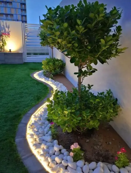 "White Rocks and Lightning