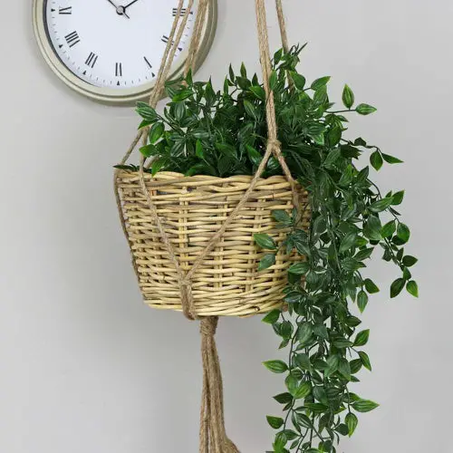 Hanging String Garden Ideas Hanging Basket Planter