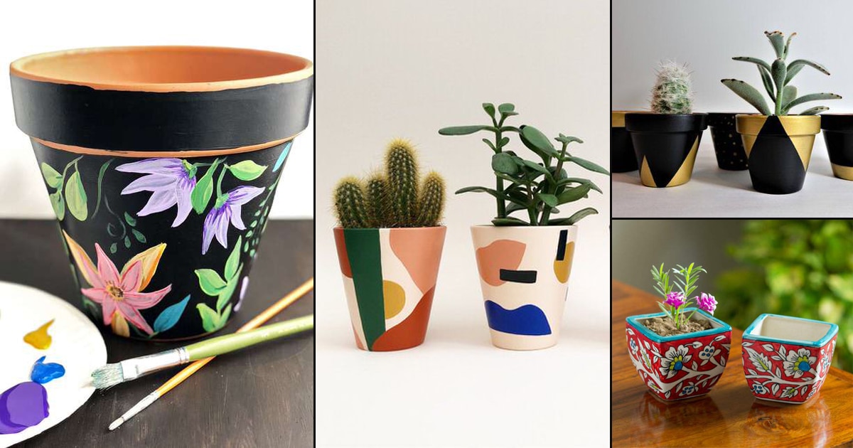17 Plant pot painting ideas - Gathered