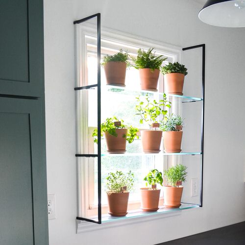Extended Indoor Window Shelf