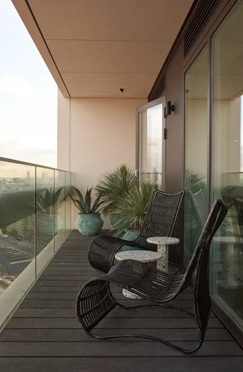 Minimalist Balcony Design