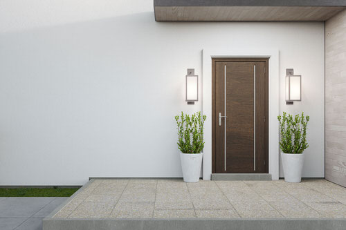 Entrance Decoration Ideas with Plants