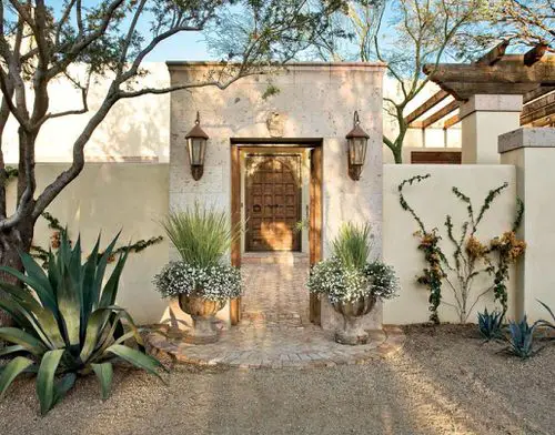 Spanish Styled Home Entrance