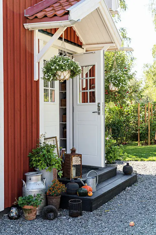 Entrance Decoration Ideas with Plants