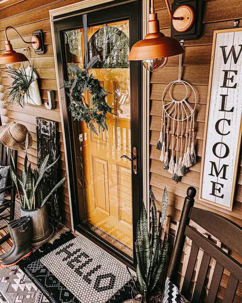 Entrance Decoration Ideas with Plants 