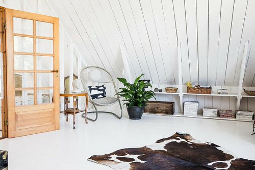Attic Rooms with Plants Pictures