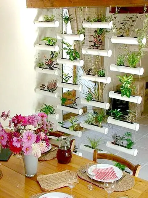 Outstanding Indoor Hanging Pipe Garden
