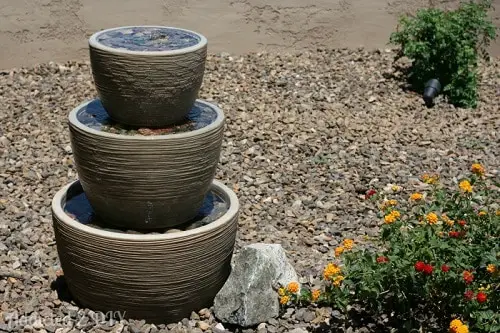 DIY Outdoor Water Fountain