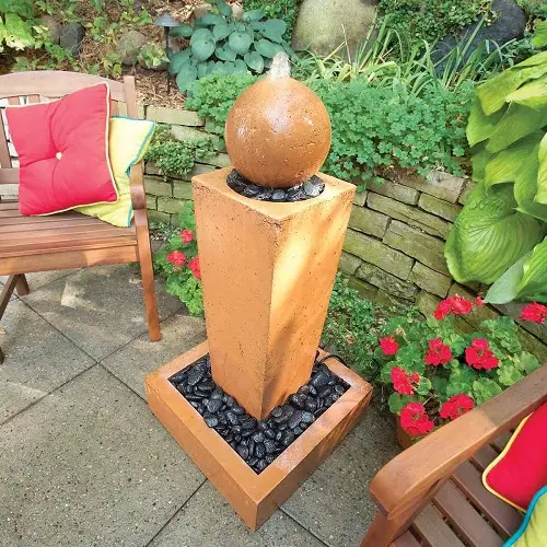 Outdoor Water Fountain Ideas 