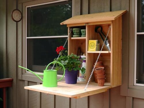 DIYs to Turn Old Plant Cabinets into Plant Homes