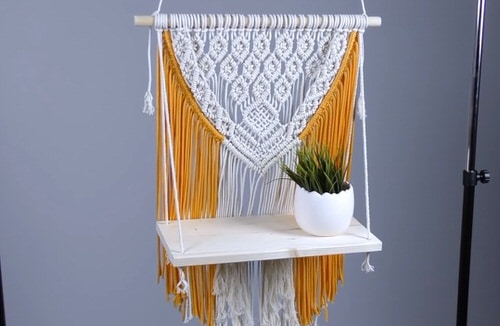 Wall Planter Macramé Ideas 9