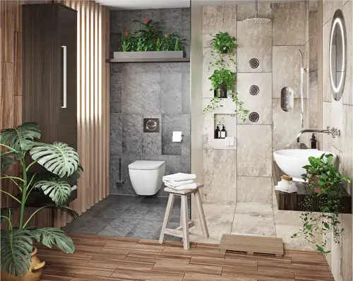 Tropical Urban Bathroom
