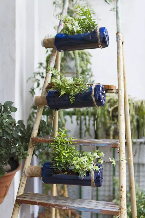  Plastic Bottle Vertical Garden Ideas 11