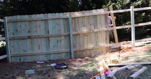 Private Fence on Budget