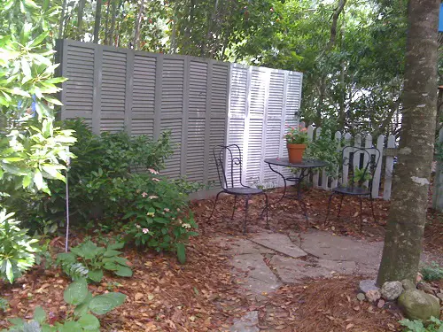 Shutter Screen Fence
