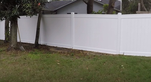 Vinyl Fence