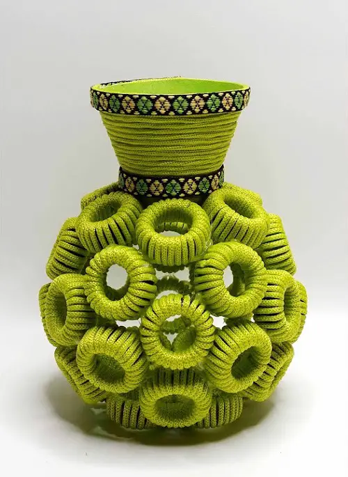 Bottle Cap Flower Vase