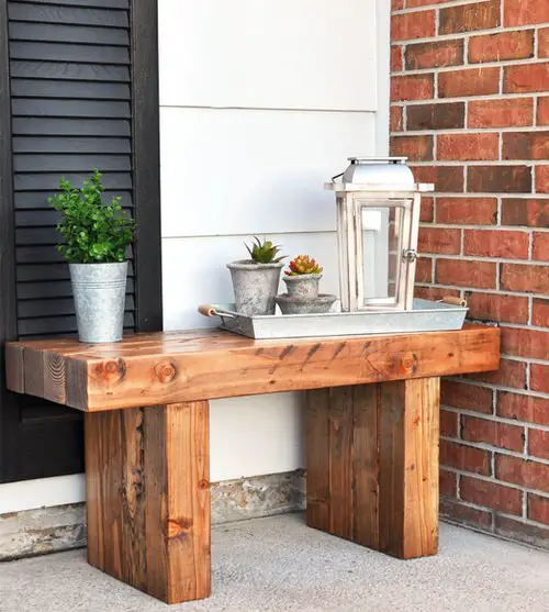 DIY Garden Bench Ideas Outdoor Bench