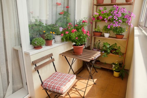 Balcony Garden Design #4