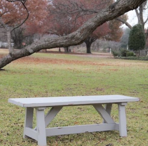 Cheap and Easy Outdoor Bench