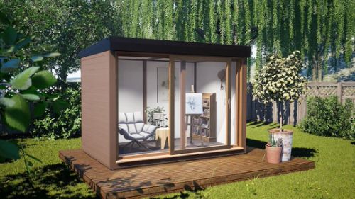 Productive Working Spot in the Garden Ideas 5