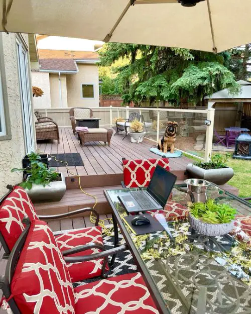 Productive Working Spot in the Garden Ideas 6